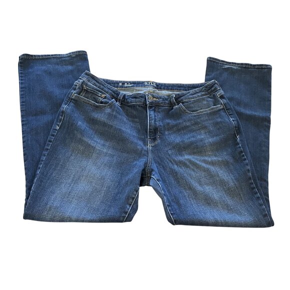 Ana Slim Bootcut Jeans Size 16 A New Approach Denim - Picture 3 of 4